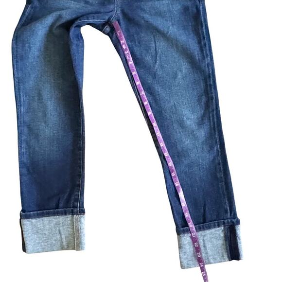 Joe's Capri Jeans Women's Size 26 Blue Lexington Cuffed Mid Rise Preppy 1111‎ - Picture 9 of 13